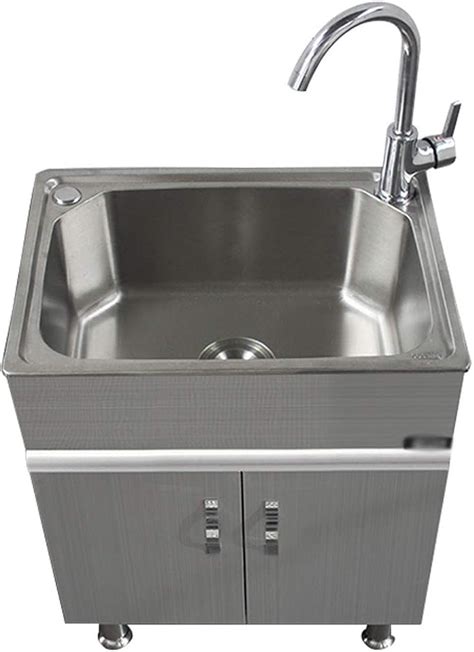 odyssey stainless steel laundry tub with cabinet|Utility tub Laundry Rooms Utility Sinks .